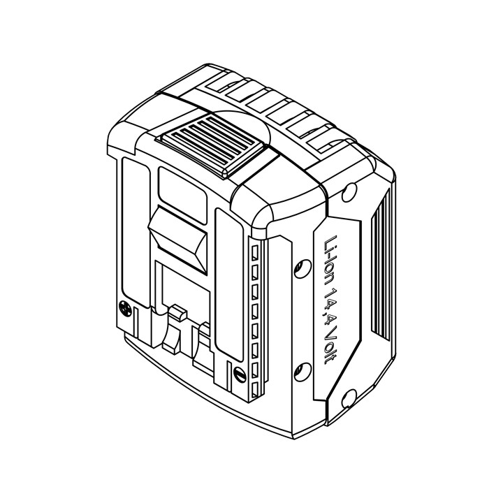 STEP H45L-14.4 Battery Li Ion 14,4V 4,0AH