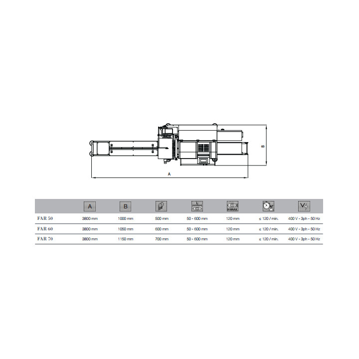 STEP FAR-50 Flow Pack Machine - IPS Italy