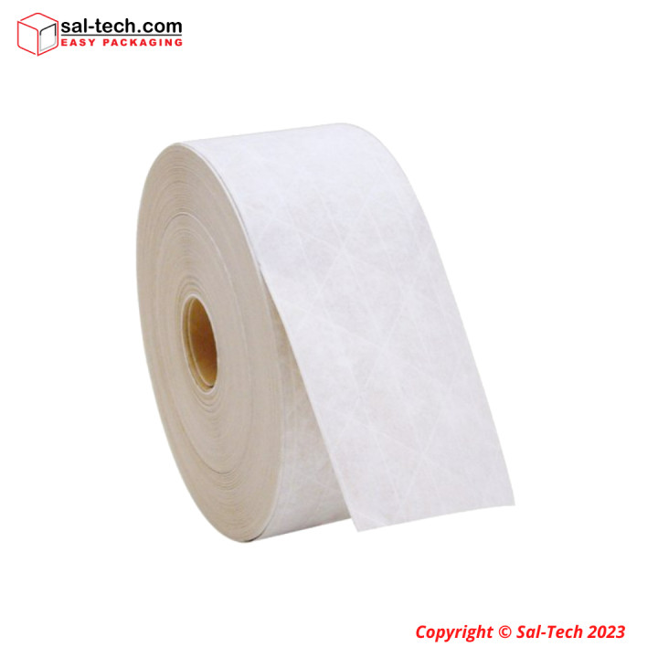 Gummed Paper Tape White 80gr 72mm x 150m/rl