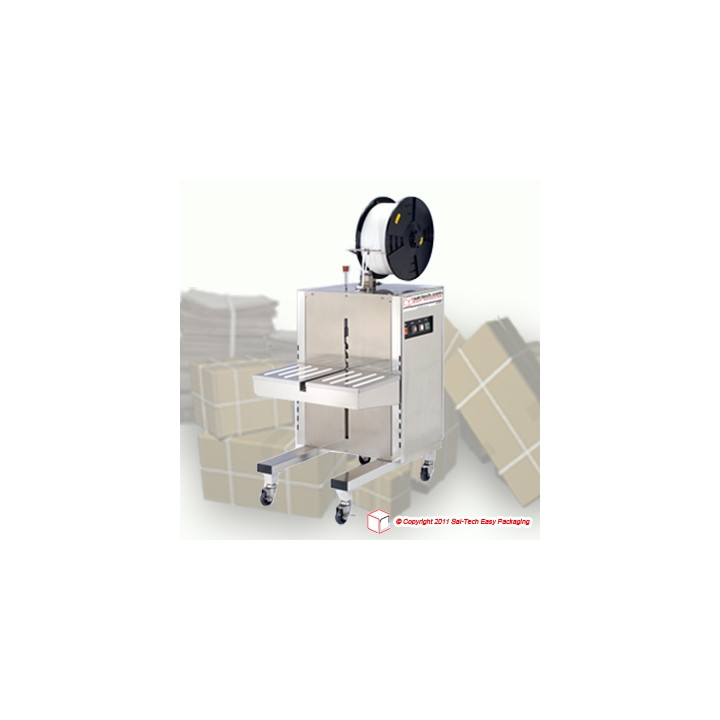 STEP TP-201YS Side-Seal Semi-Automatic Strapping Machine