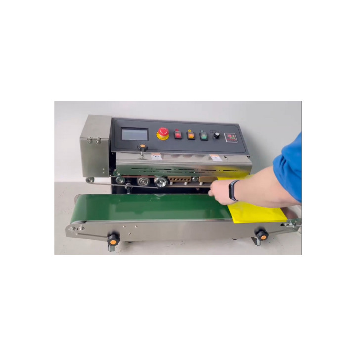 STEP FR-900PM Continuous Band Sealer with Ink jet printer