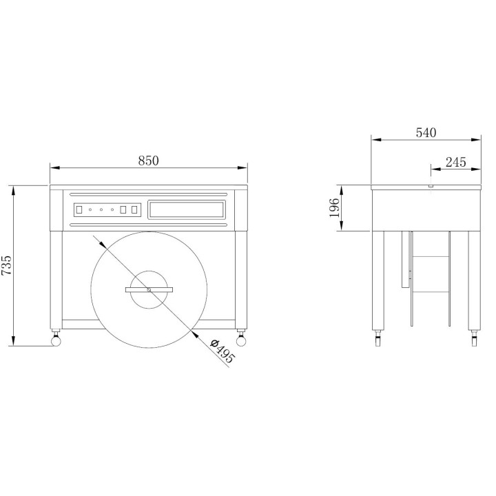 STEP ST-200 Strapping Machine