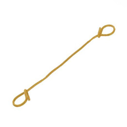 Sack Tie 150mm Yellow