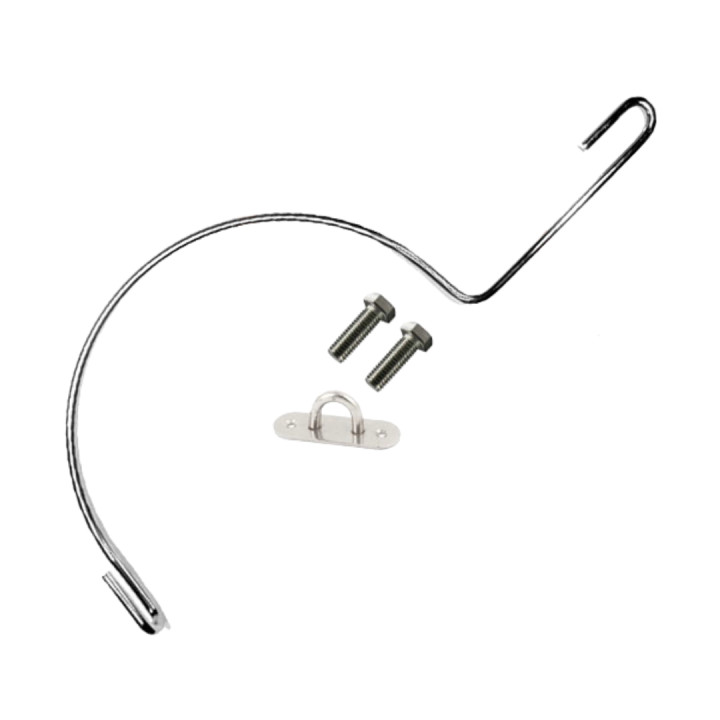 Hanger kit for hand held bag closer and sewing machines