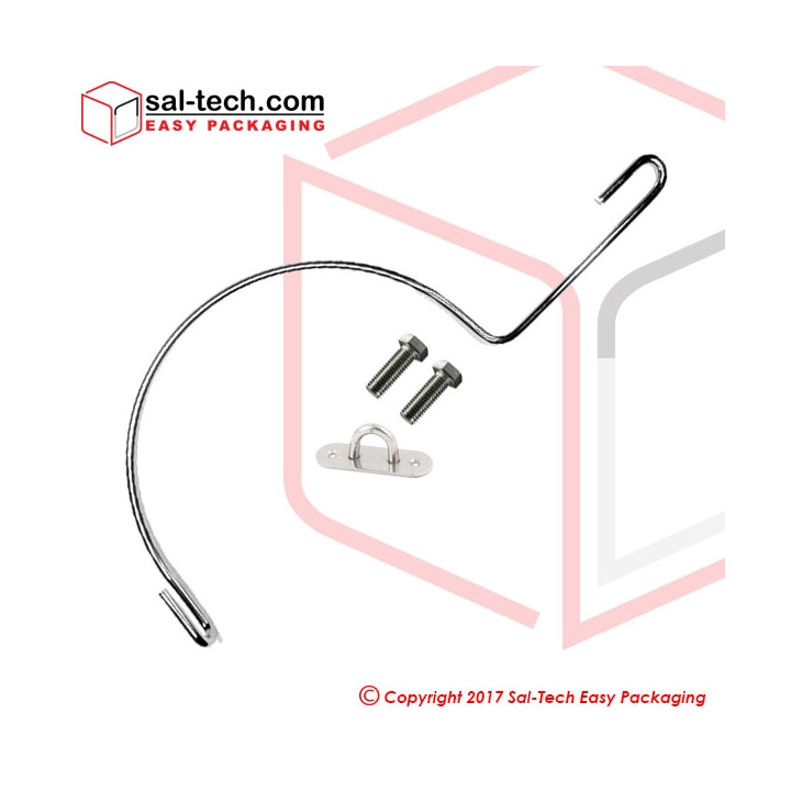 Hanger kit for hand held bag closer and sewing machines