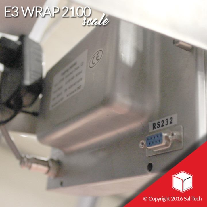 E3 Wrap 2100 SCALE - Pallet wrapper