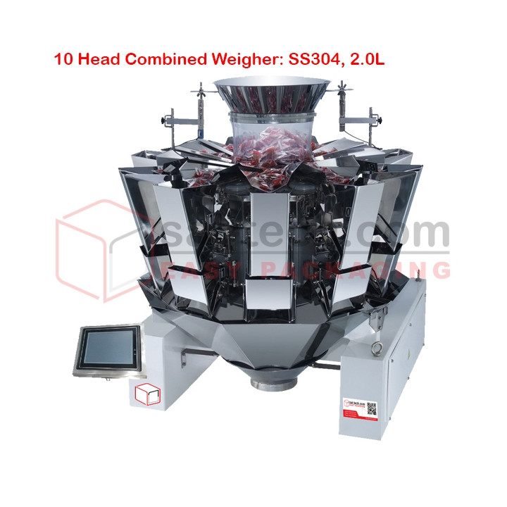 Full Set STEP SK-620TDT Quad Sealed Pouch Packaging Machine 