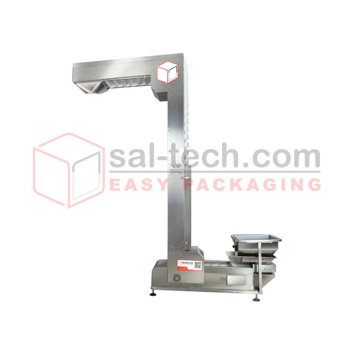 Z Type Material Elevator with Vibrating Feeding