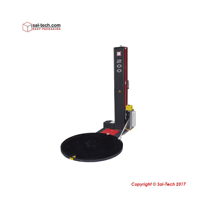 STEP MODEL 200 Semi-Automatic Turntable Pallet Wrapper