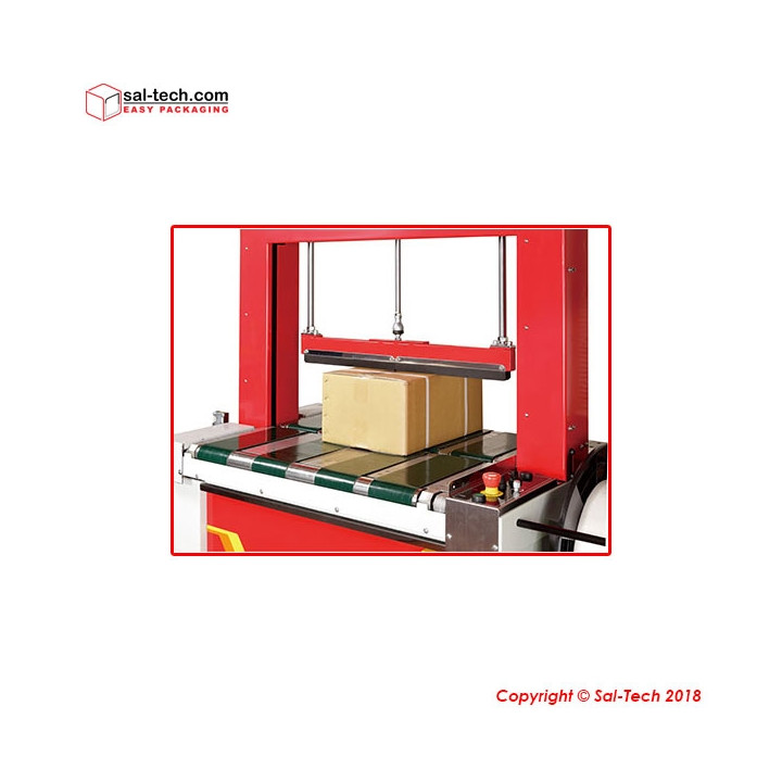STEP TP-601BP Fully Automatic Strapping Machine with Belt-Driven Table and Pneumatic Press